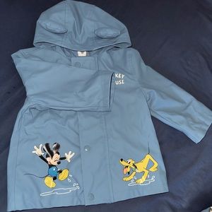 Mickey and Pluto infant Raincoat